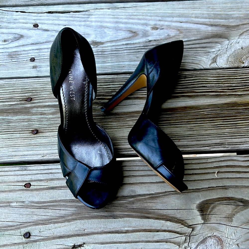 Nine West   high heels color black